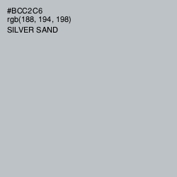 #BCC2C6 - Silver Sand Color Image